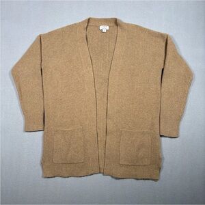J. CREW Long Cardigan Sweater in Extra-Soft Yarn Women’s Small Wool Blend